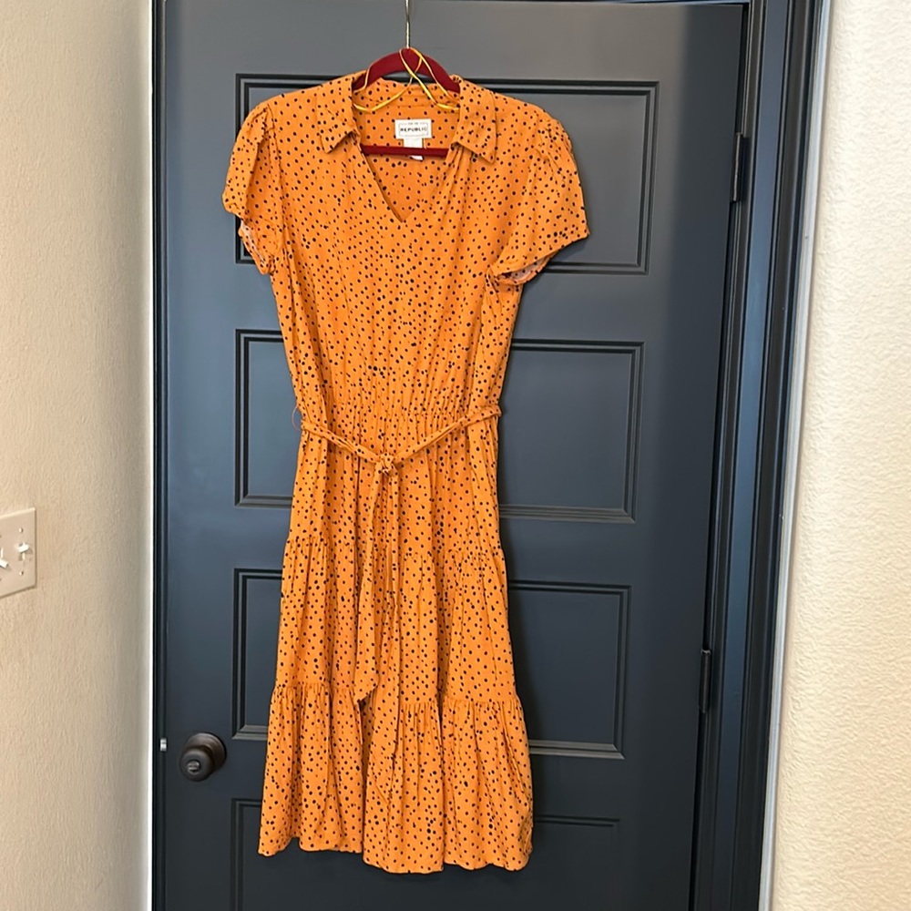 Speckled dot dress